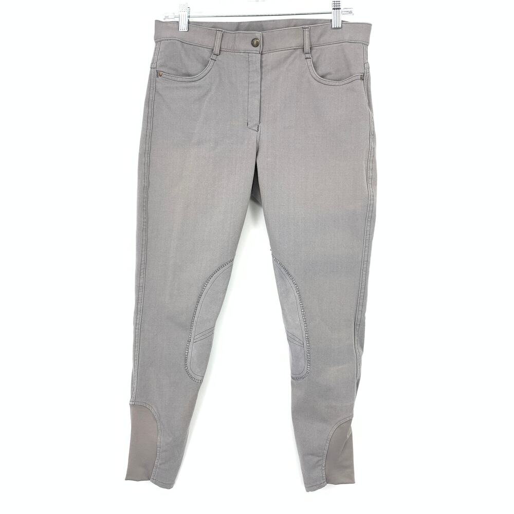 Ovation Horseback Riding Breeches Womens Size 30 Regular Gray